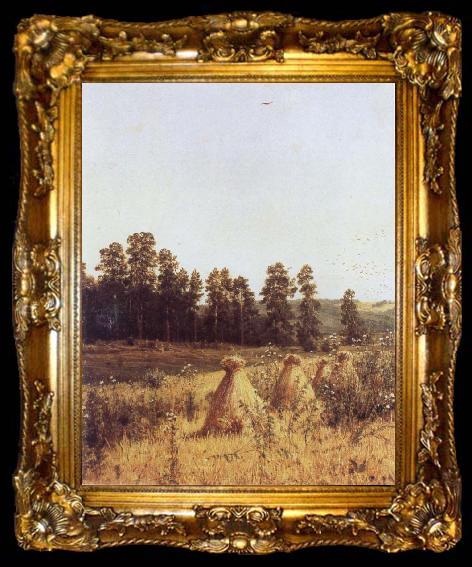 framed  Ivan Shishkin Landscape in Polesye, ta009-2